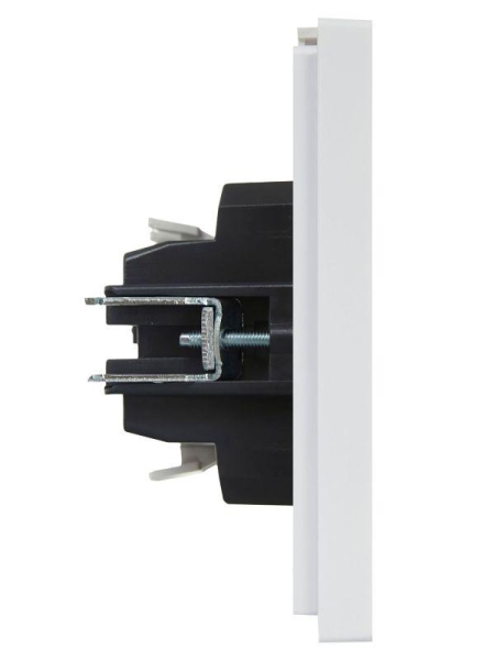 Выключатель проходной 1-кл. СП FORTE&PIANO 10А FP203 бел. IEK FP-V12-0-10-1-K01