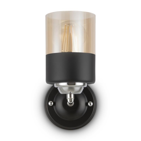 Светильник Gretta 60Вт E27х1 IP20 бра настен. Freya FR5088WL-01B