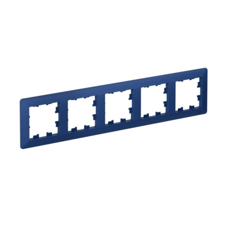 Рамка 5-м AtlasDesign Air аквамарин/дым. черн. SE ATN221105