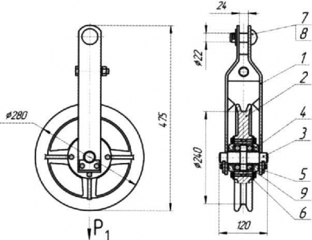 Блок компенсатора усиленный КС-041-1