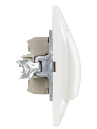 Выключатель 1-кл. СП Кварта 10А IP20 ВС10-1-1-КБ с индикацией бел. GENERICA EVK11-K01-10-DM