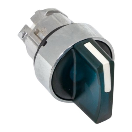 Механизм переключателя исполнительный ХB4 син. на 2 полож. возвратный без фиксации без подсветки с короткой ручкой PROxima EKF XB4BD2L-B