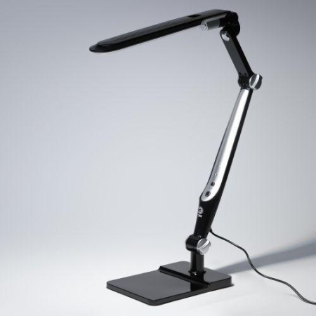 Светильник светодиодный NLED-497-12W-BK настол. на струбцине и с основанием черн. Эра Б0052771