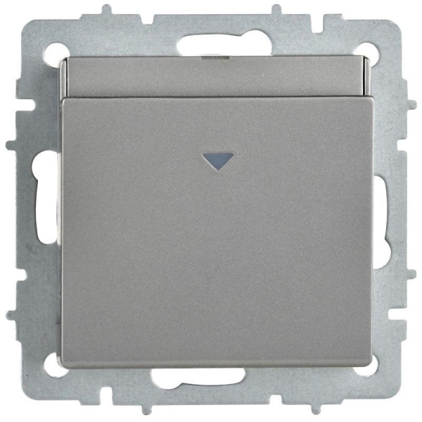 Выключатель карточный BRITE 30А ВС10-1-8-БрС механизм сталь IEK BR-V11-0-10-K46