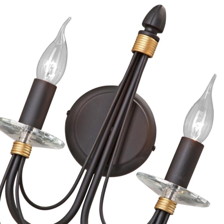 Светильник настенный 2xE14 макс. 40Вт Vitaluce V1044/2A