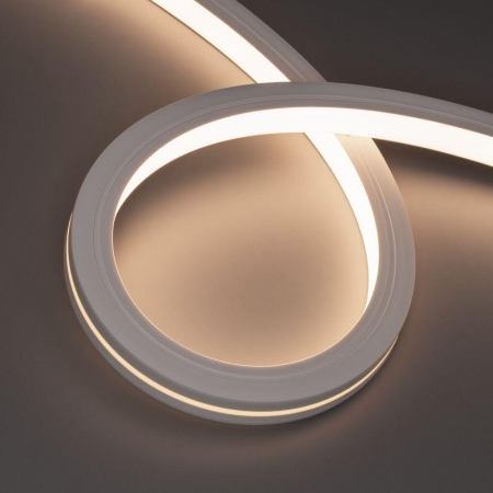 Лента светодиодная MOONLIGHT-TOP-X280-20x20mm 24V Warm 3500К 10Вт/м IP67 wire x1 боков. вывод кабеля герметичная (уп.15м) Arlight 044349