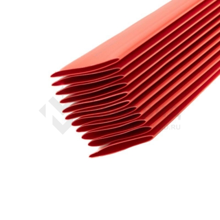 Трубка термоусадочная ТУТ нг 20.0/10.0 красн. 1м Rexant 22-0004