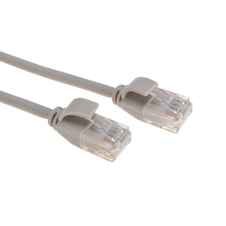 Патч-корд U/UTP CAT 6A (10G) RJ45-RJ45 28AWG LSZH сер. 3м Rexant 02-0380-3
