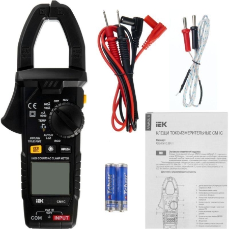 Клещи токоизмерительные CM1C ARMA2L 5 IEK A2L5-CM13-01