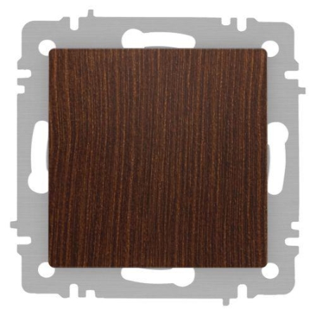 Переключатель 1-кл. СП Accent 6-103-10 10А IP20 250В AL/CU венге Intro Б0063473