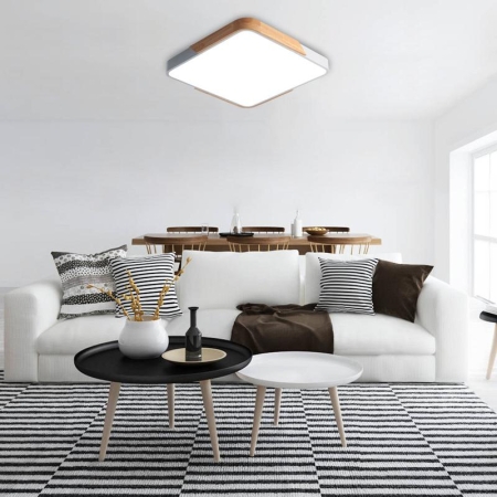 Светильник светодиодный декоративный PPB Scandic-S DIM 72Вт 3000-6500К IP20 настенно-потолочный бытовой диммир. WH/W JazzWay 5037335