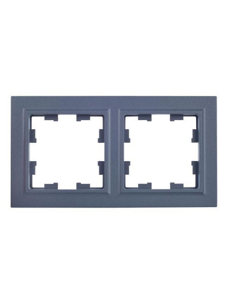 Рамка 2-м BRITE РУ-2-БрМ маренго IEK BR-M22-K35