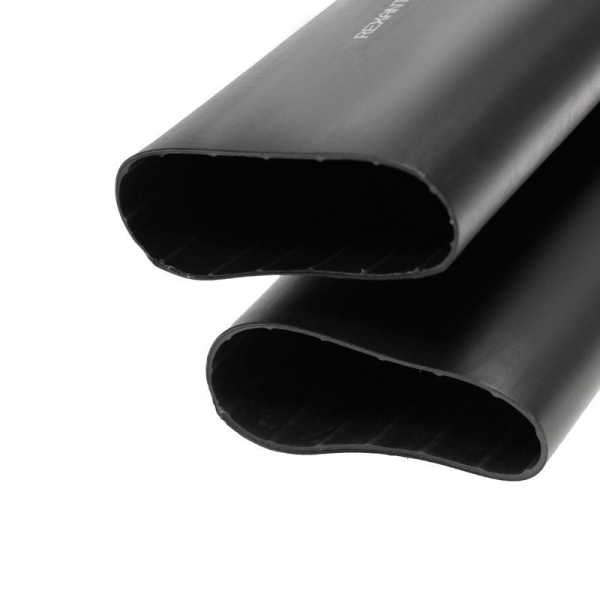 Трубка термоусадочная среднестен. клеевая 75/22 (3-4:1) 1м черн. Rexant 26-0075