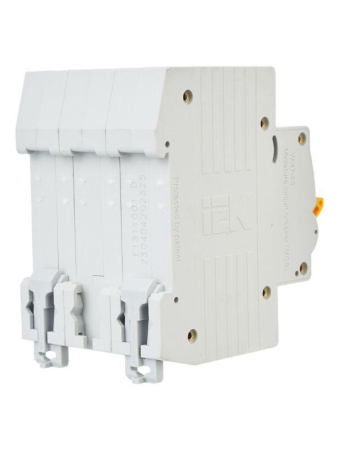 Выключатель автоматический модульный 3п D 25А 4.5кА ВА47-29 KARAT IEK MVA20-3-025-D
