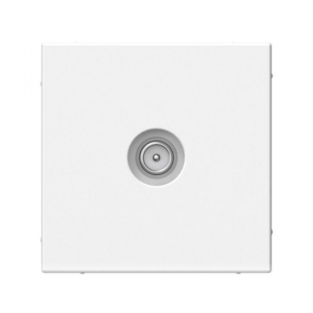 Розетка телевизионная оконечная TV ArtGallery 1дБ механизм бел. SE GAL000191