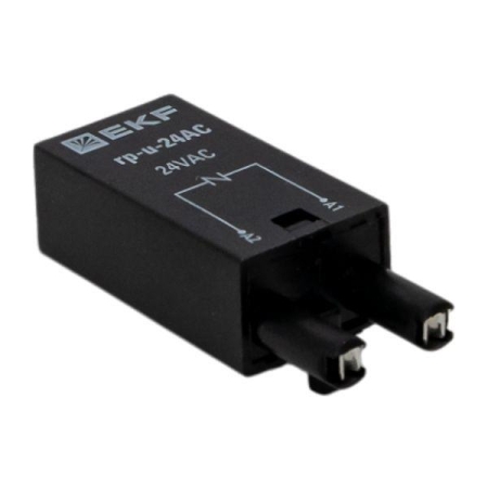 Модуль защитный с варистором 24В AC для промежуточных реле RP AVERES EKF rp-u-24AC