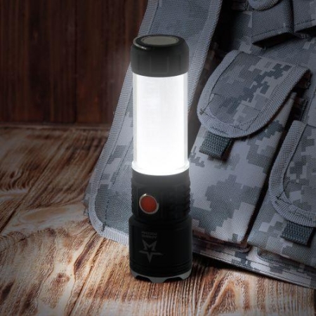 Фонарь светодиодный аккумуляторный MA-703 АР "Тайфун" 10Вт 6 режимов Li магнит крючок Эра Б0052320