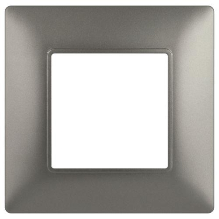 Рамка 1-м Elegance 14-5001-16 для розеток и выключателей титан Эра Б0065801
