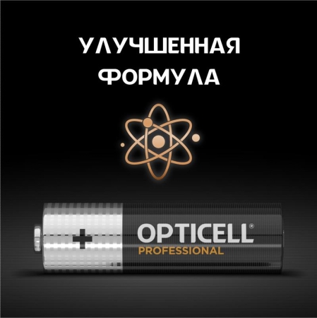 Элемент питания алкалиновый AA/LR6 (блист. 4шт) Professional Opticell 5052001/6052001
