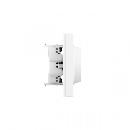 Розетка 2-м СП Эпика 16А с заземл. без защ. шторок с рамкой механизм бел. EKF UP1-SOW-210