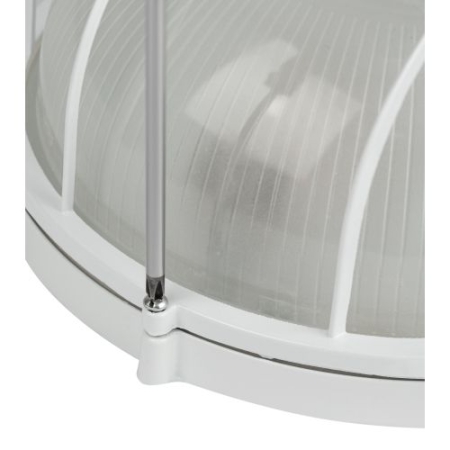 Светильник "Акватермо" НБП 03-100-002 max 100Вт E27 IP54 D240 круг алюм./стекло решетка бел. ЭРА Б0048422