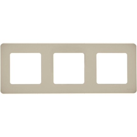 Рамка 3-м Inspiria сл. кость IEK 673951