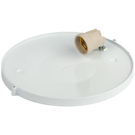 Светильник "Акватермо" НБП 03-100-002 max 100Вт E27 IP54 D240 круг алюм./стекло решетка бел. ЭРА Б0048422