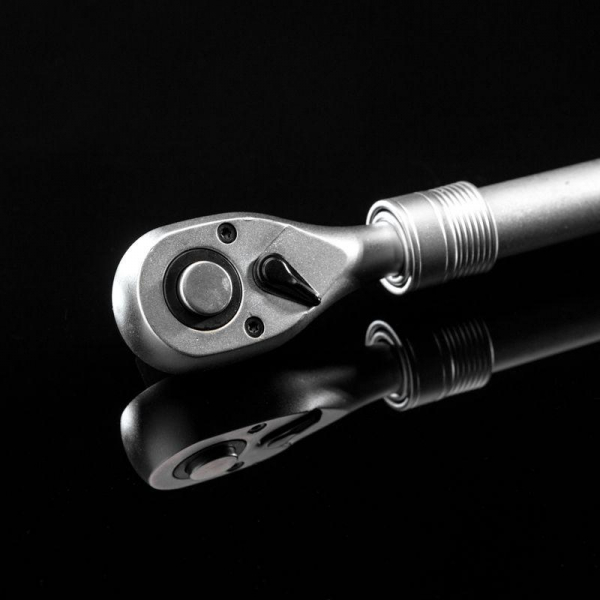 Ключ телескопический трещоточный 1/2 330-460мм CrV двухкомпонентн. рукоятка Kranz KR-12-8411