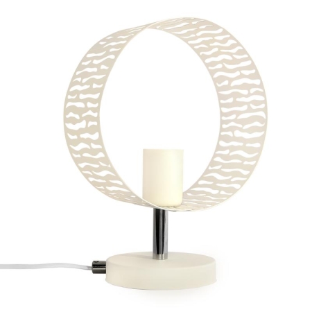 Светильник "Дакар" ННБ 63-60-020 (ИМ) настольный шнур бел. бел. муар Элетех 1005405061