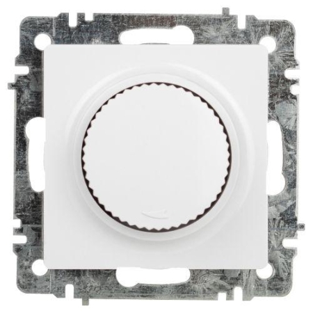 Светорегулятор поворотный СП Accent 6-401-01 600Вт 230В IP20 бел. Intro Б0063668