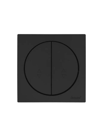 Выключатель проходной 2-кл. СП OSEN 10А IP20 механизм черн. бархат LEZARD 743-4288-106