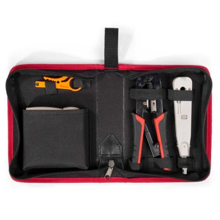 Набор для работ с сетевым кабелем LAN-4 КВТ 85935