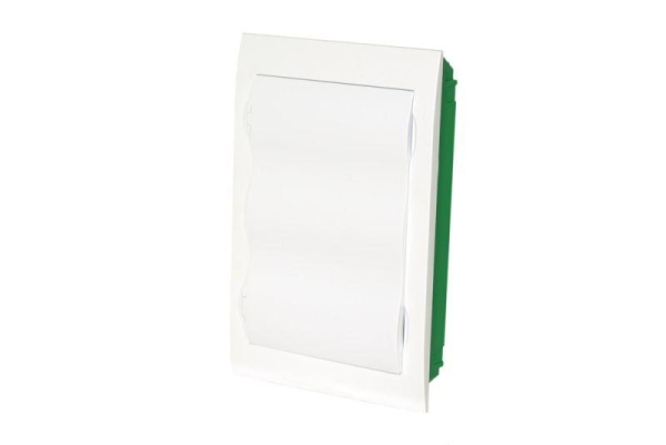 Корпус встраиваемый City9 Box IT 3 ряда 36мод. 2 розетки с бел. дверцей SE EZ9E312P2FIT