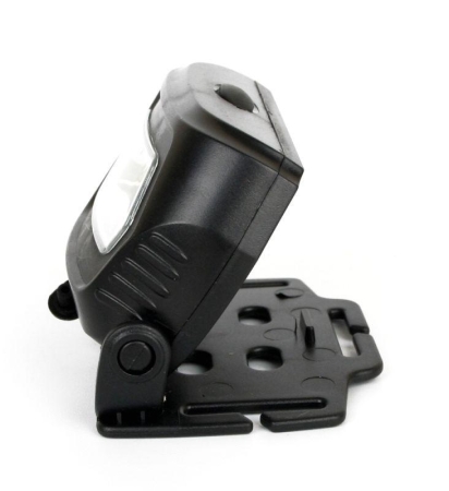 Фонарь аккумуляторный налобный LED5359 COB 3Вт 3 режима аккум. 5В пластик. черн. (бокс) Ultraflash 13803