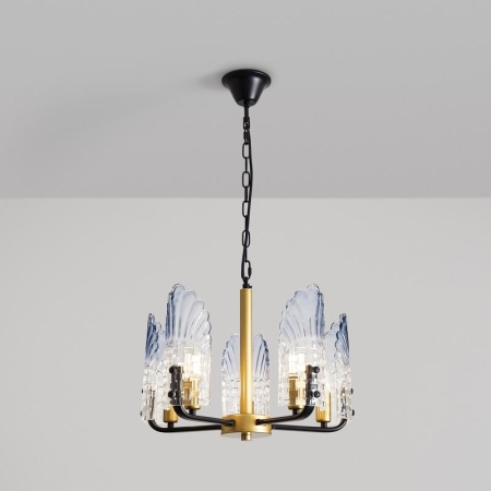 Светильник Ollie 5х40Вт E14 IP20 подвесной Freya FR5525PL-05GB