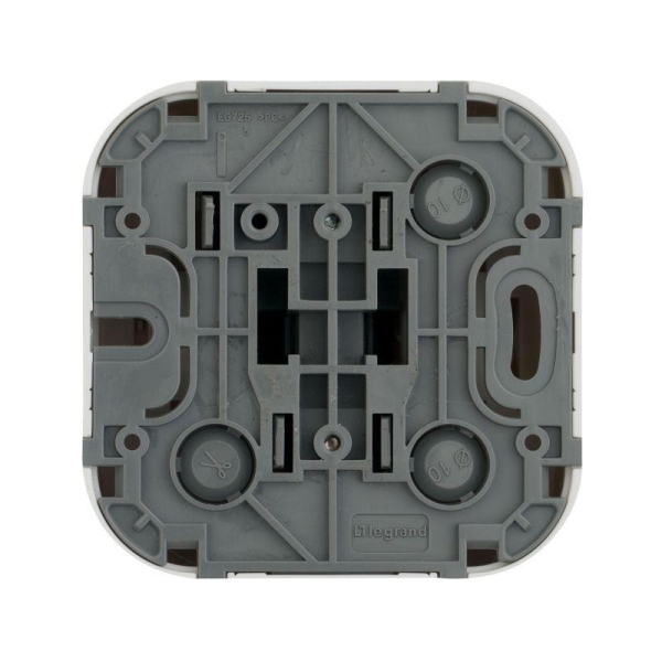 Выключатель 1-кл. ОП Quteo 10А IP20 10AX бел. IEK 782200