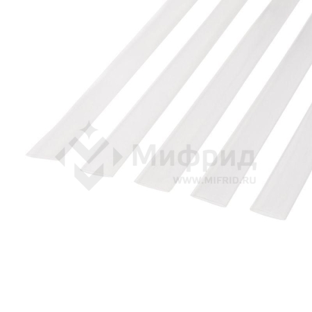 Трубка термоусадочная ТУТ 15/7.5 Н-1 (горючая) прозр. 1м REXANT 21-5009