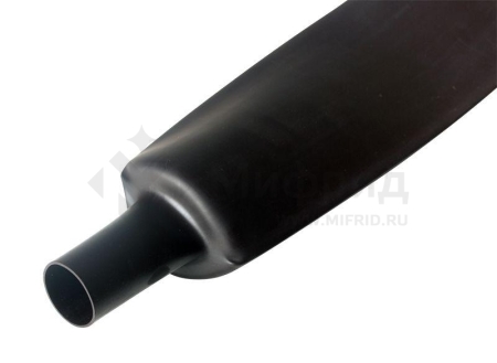 Трубка термоусадочная ТУТ нг 80.0/40.0 черн. 1м Rexant 25-0080