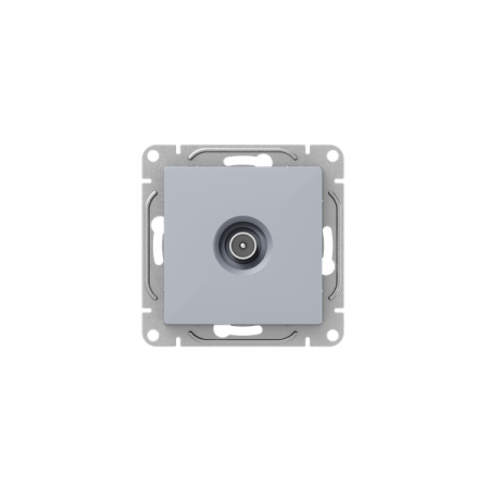 Розетка телевизионная оконечная TV СП Эпика механизм алюм. EKF UP1-SOA-TV-3