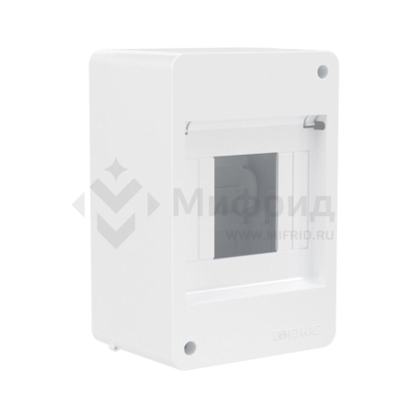 Щиток настенный Фрейм (FRAME) 4мод. без дверцы бел. DKC F04W0W0