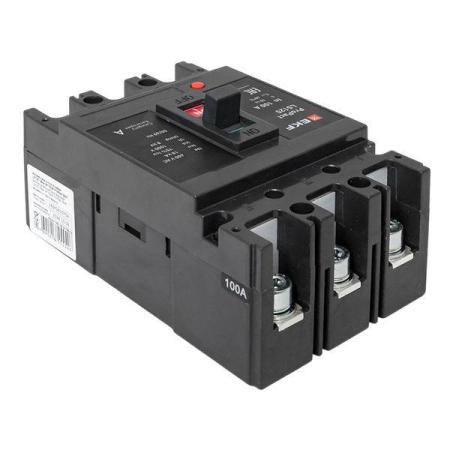 Выключатель автоматический LS125 18кА 3P 100А ProPact EKF mccb-125-18-3-100-ls
