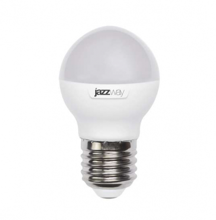 Лампа светодиодная PLED-SP 7Вт G45 шар 3000К тепл. бел. E27 540лм 230В JazzWay 1027863-2