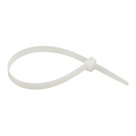Хомут кабельный 7.2х450 нейл. бел. (уп.100шт) EKF plc-c-7.2x450