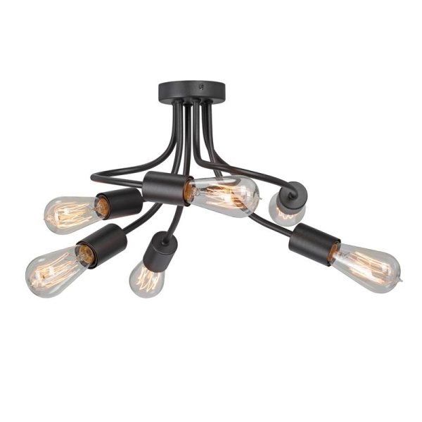 Люстра 6xE27 макс. 40Вт Vitaluce V3928-1/6PL