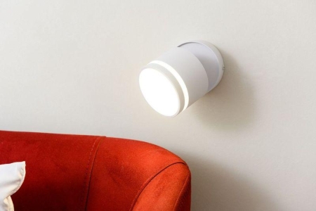 Светильник 4034 GX53 настенно-потолочный бел. IEK LT-USB0-4034-GX53-1-K01