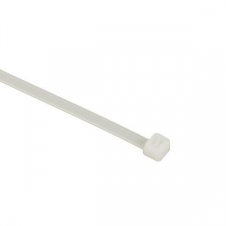 Хомут кабельный 4.8х150 нейл. бел. (уп.100шт) EKF plc-c-4.8x150