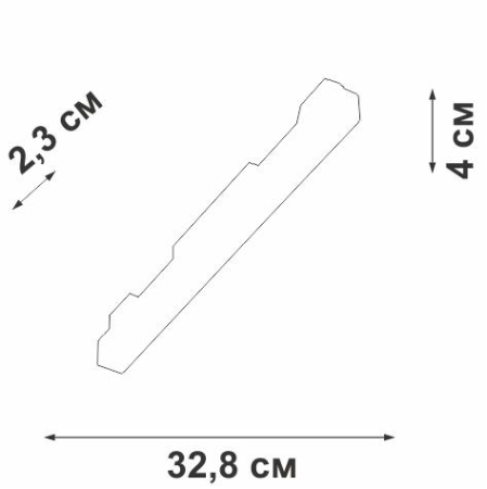Светильник светодиодный трековый магнитный 19Вт 48В 3000К 60град. черн. Vitaluce VT0200005-01.1