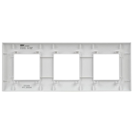 Рамка 3-м SKANDY SK-F03W арктич. бел. IEK SK-M32-K01
