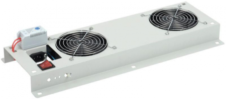 Панель вентиляторная с выключателем и термостатом 2 мод. сер. ITK FM35-22M