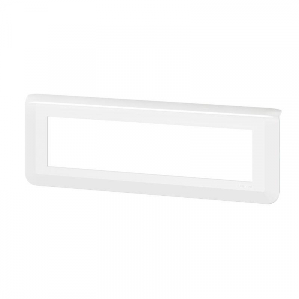 Рамка 8мод. Mosaic бел. Leg 078818L